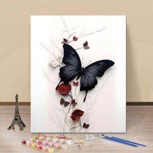 Realistic 3D Butterfly Shadow Box